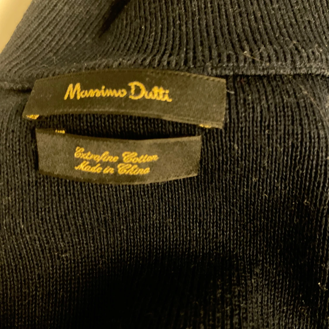  Mörkblå helzip från Massimo Dutti - 91
