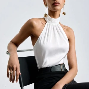 Satin topp - Jättefin och oanvänd satin topp! 