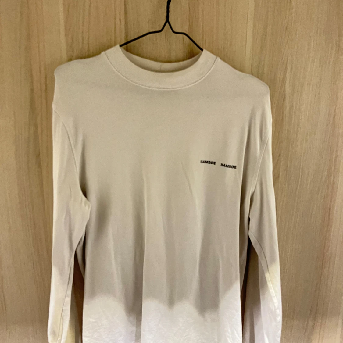 Vit långärmad tröja från Samsøe Samsøe