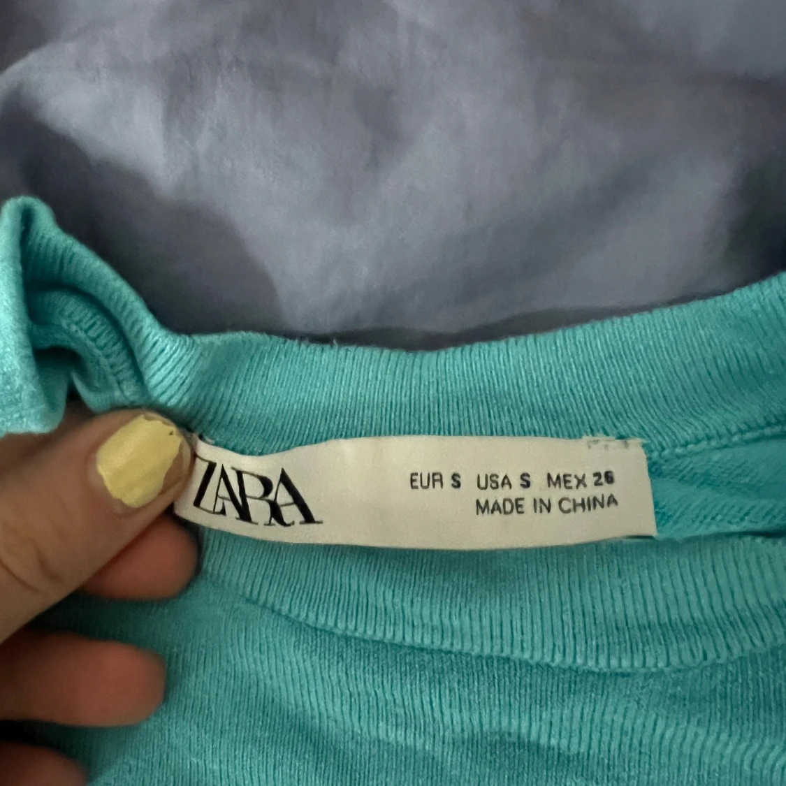 Turkos tröja från Zara - 2