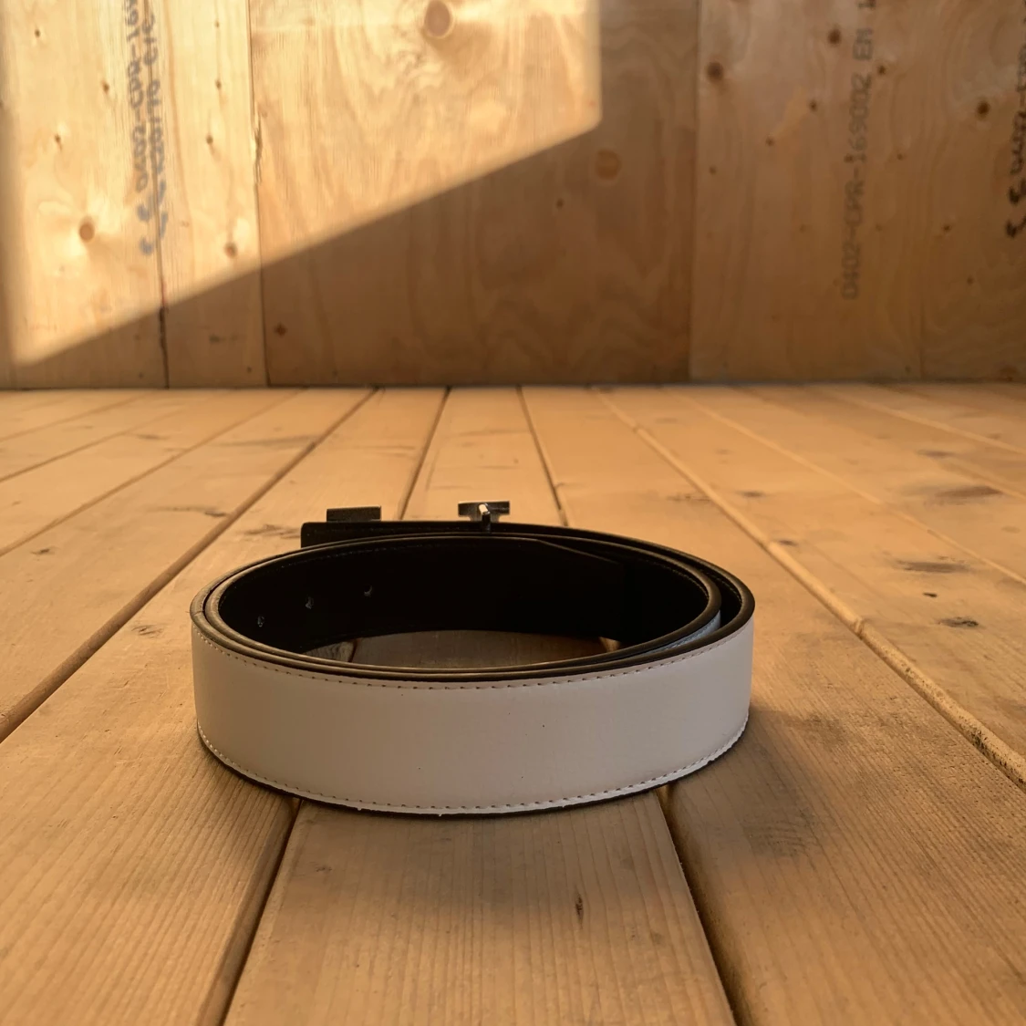 Bälte Vit/Silver - 2