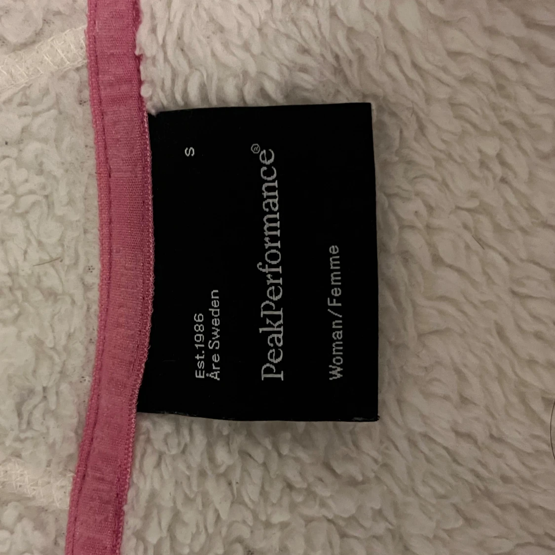 Vit fleecejacka från Peak Performance - 3