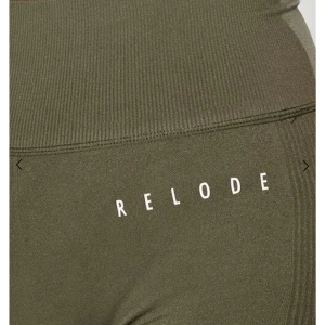 RELODE träningstights S  - Relode Tights Slipstream, Forest Green Strl S, fint skick💚 Nypris 649kr