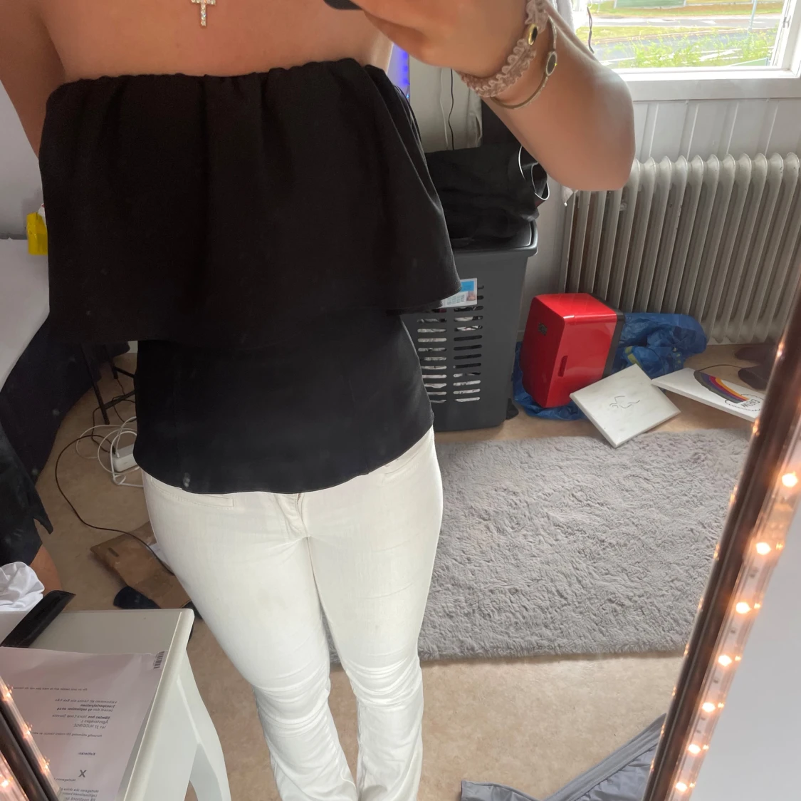 Zara off soulder topp - 90