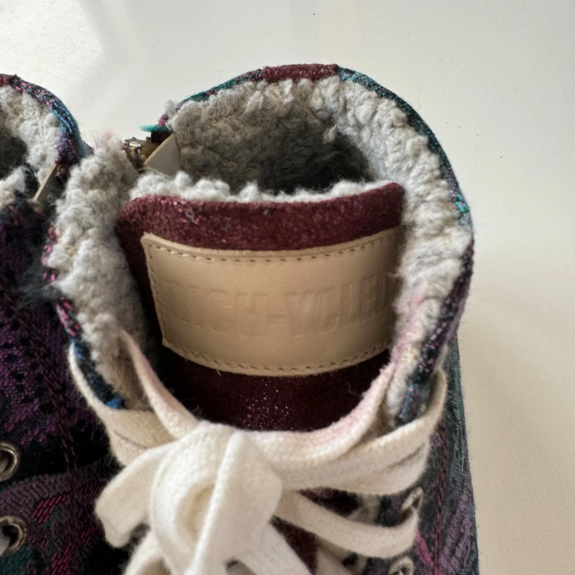 Rich Ycled sneakers m foder lila blått  - 3