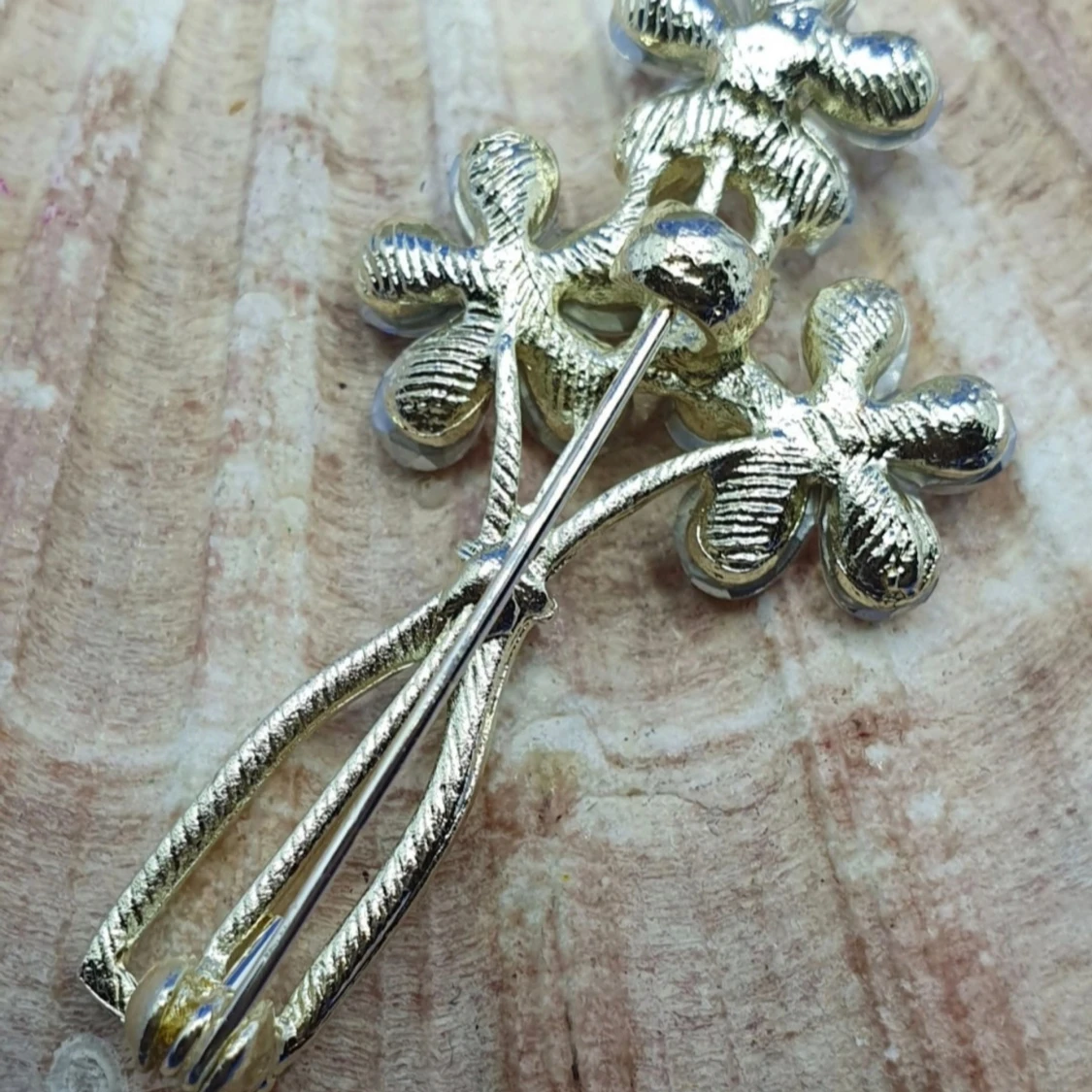 Brosch - Vas med blommor - 91