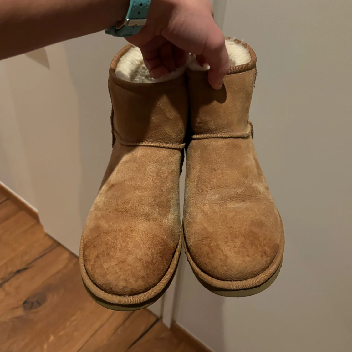 Bruna UGG boots i mocka - 90