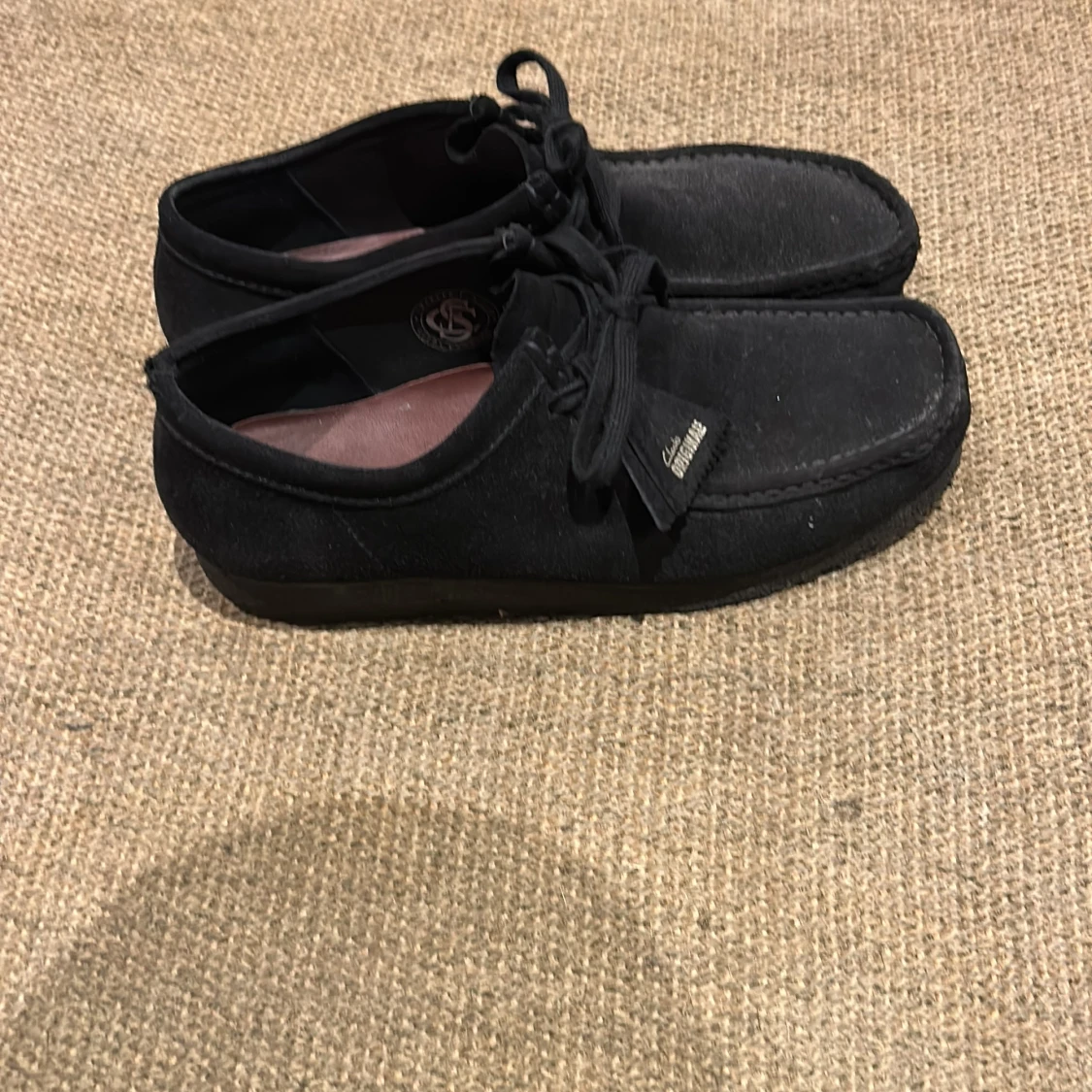 Svarta mockaskor från Clarks