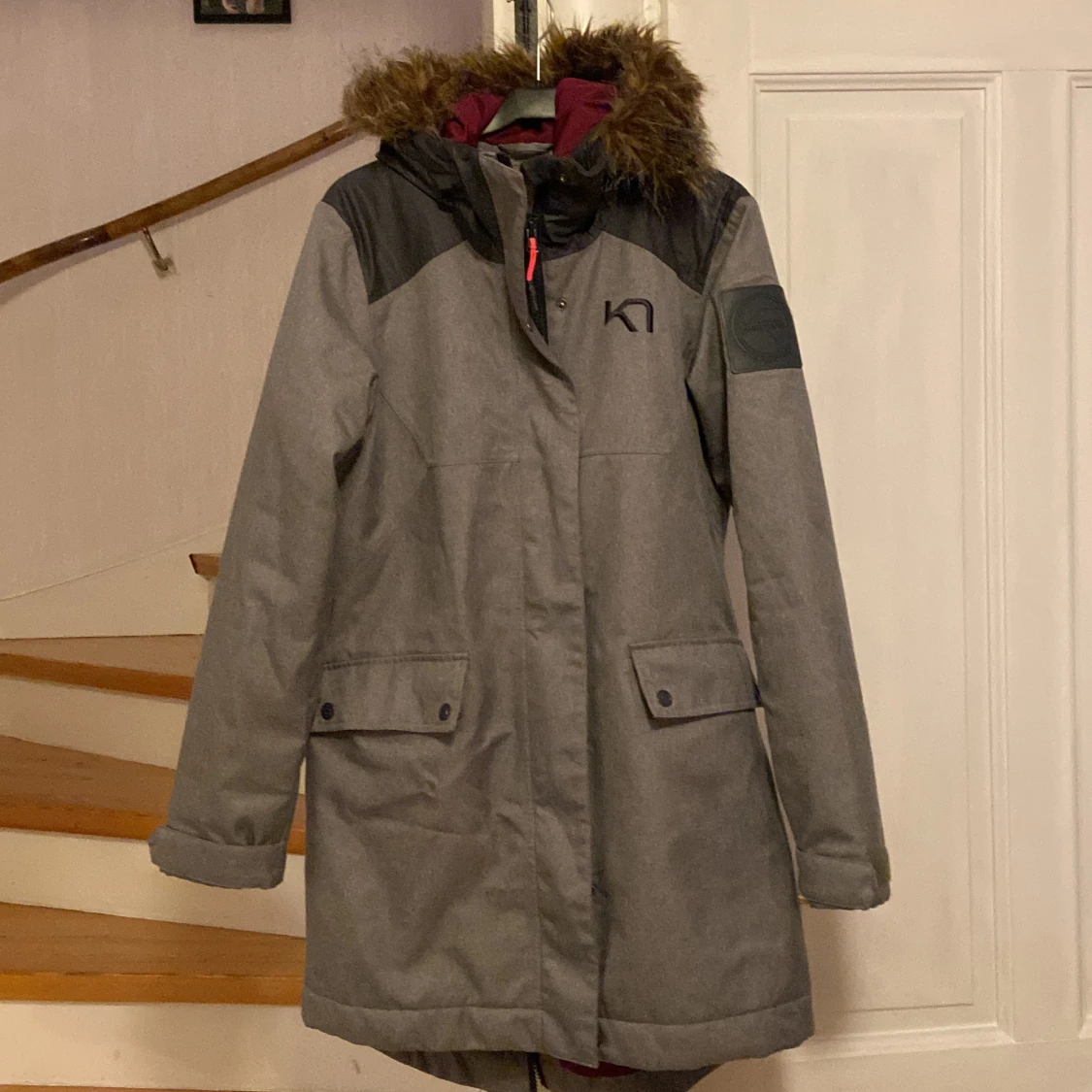 Grå vinterjacka KariTraa - 90