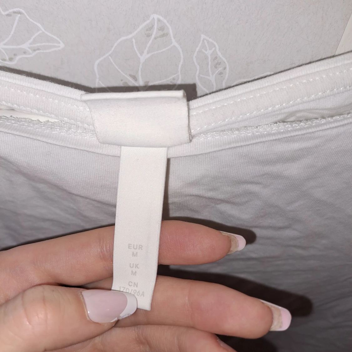 Svart och vit långärmad topp - 93