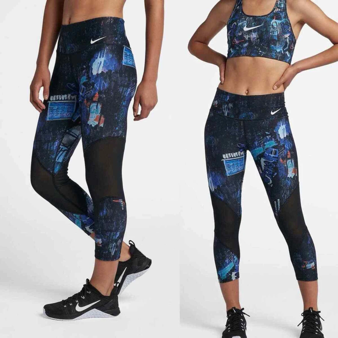 Mönstrade träningstights från Nike