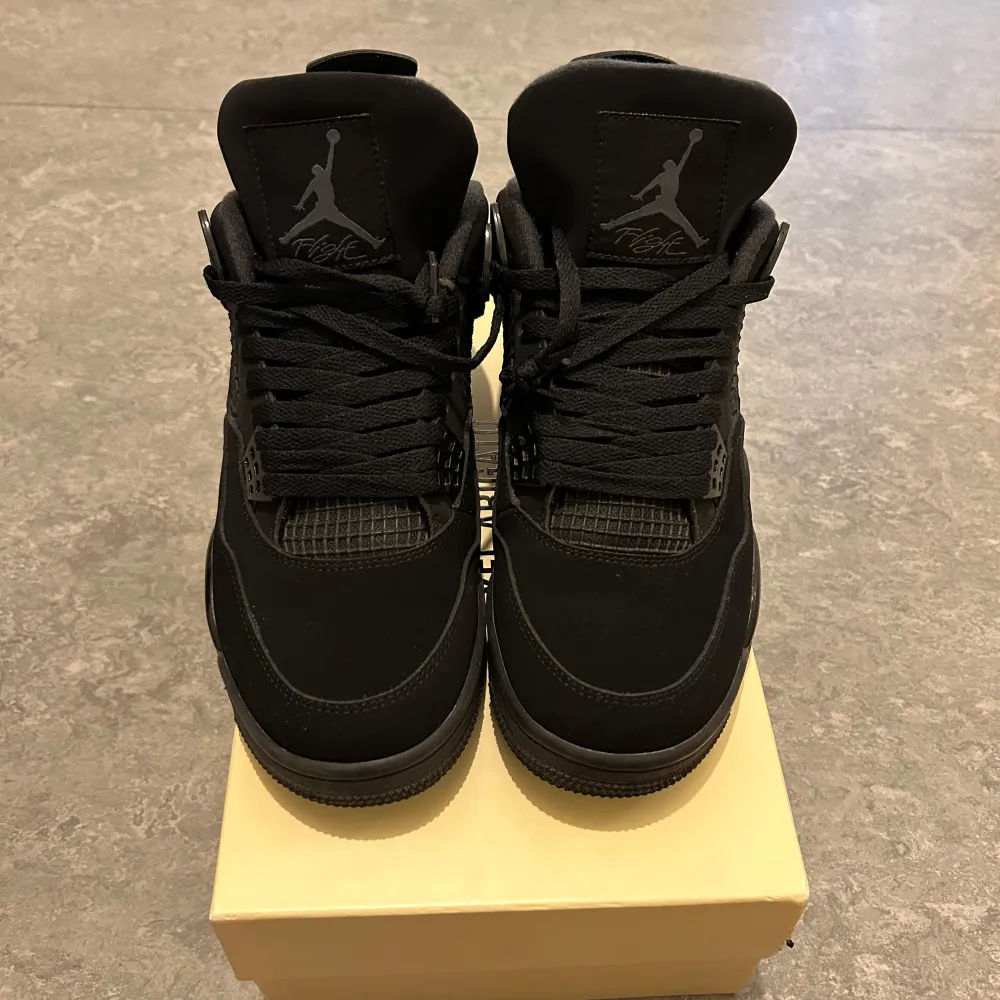 Helt nya Jordan 4 Black cats i storlek 43 . Skor.