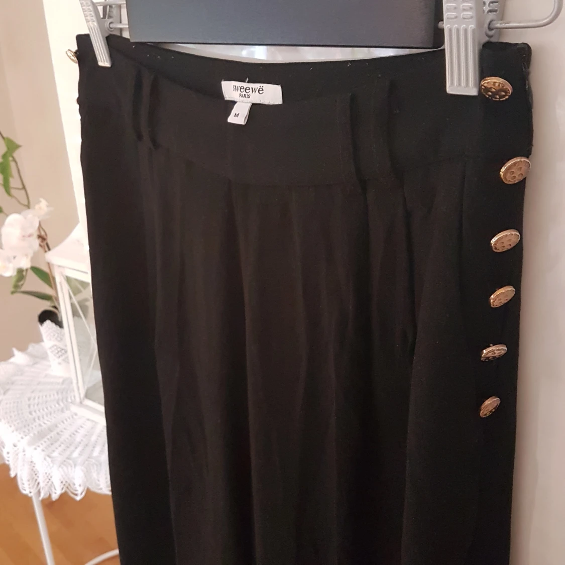 Svarta finbyxor i Nyskick - 92