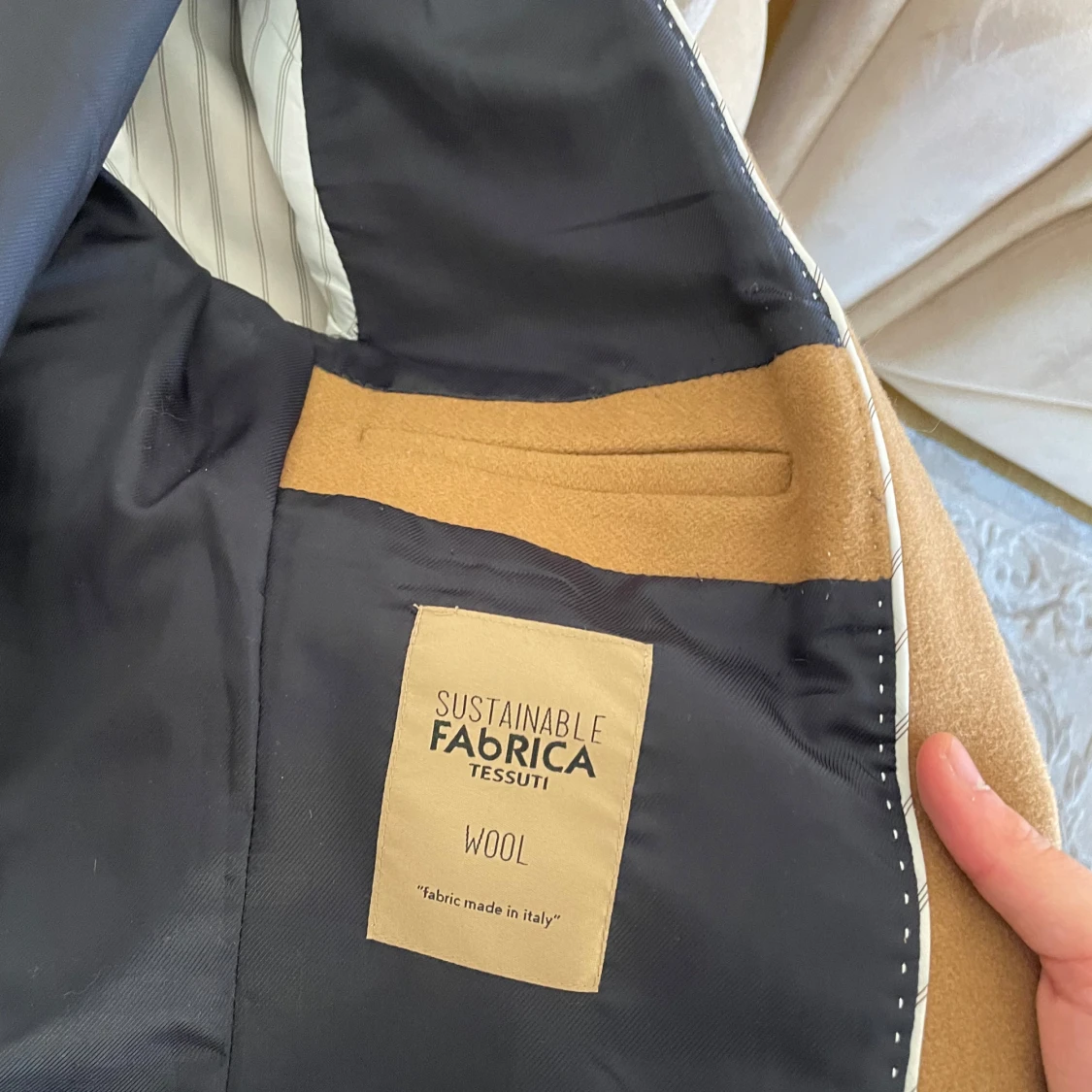 Beige kappa från Zara - 2