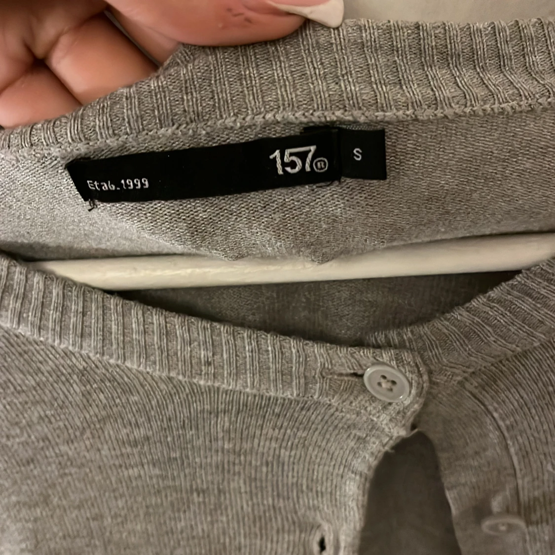 Grå kofta från 157 - 90