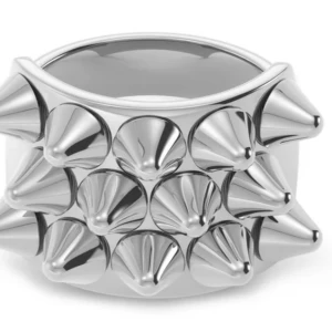 Edblad Silverfärgad ring med nitar - Unik och edgy ring i silverfärg med framträdande nitar. Nypris 399kr kan tänka mig att byta för en guldig ring i samma storlek ( xs, 16.00 ). 🩵🩵 Kontakta mig först innan du köpet!! För fler bilder skriv privat.