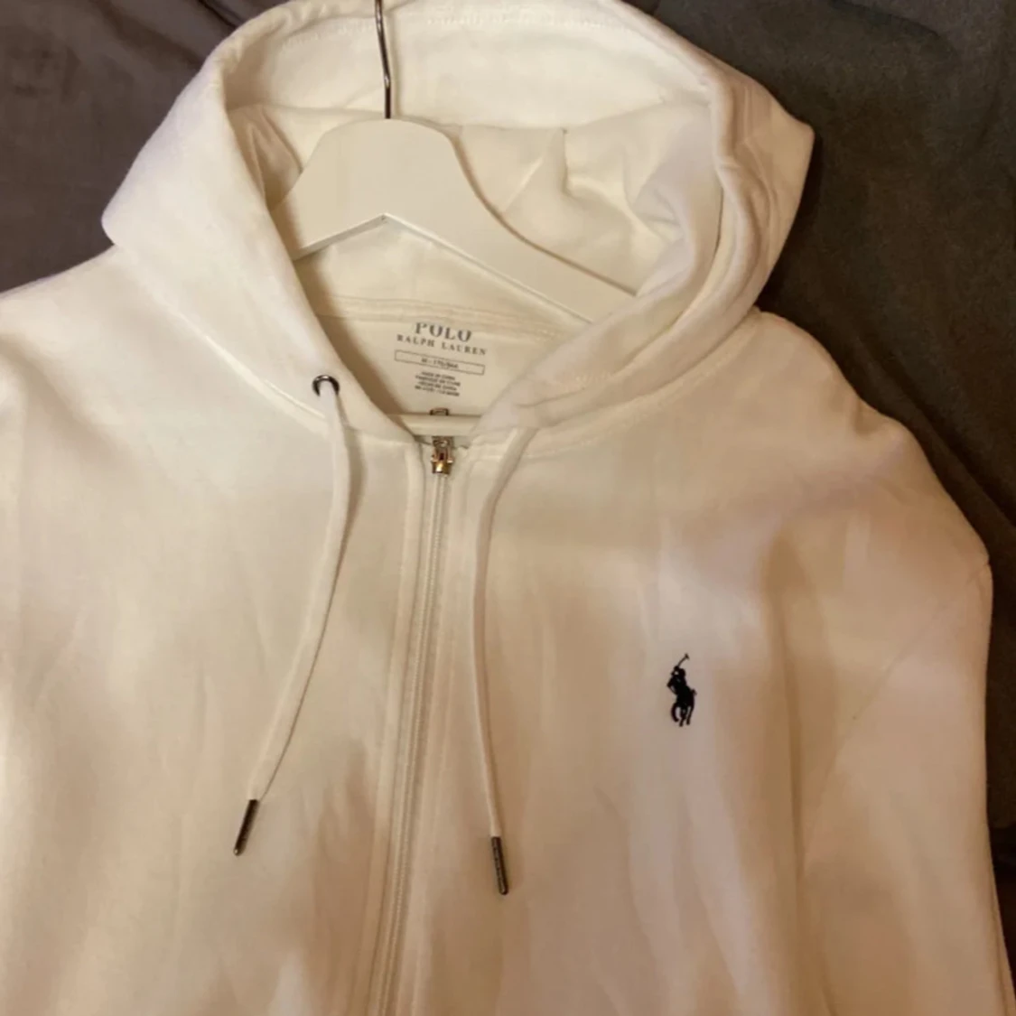Vit hoodie från Polo Ralph Lauren - 91