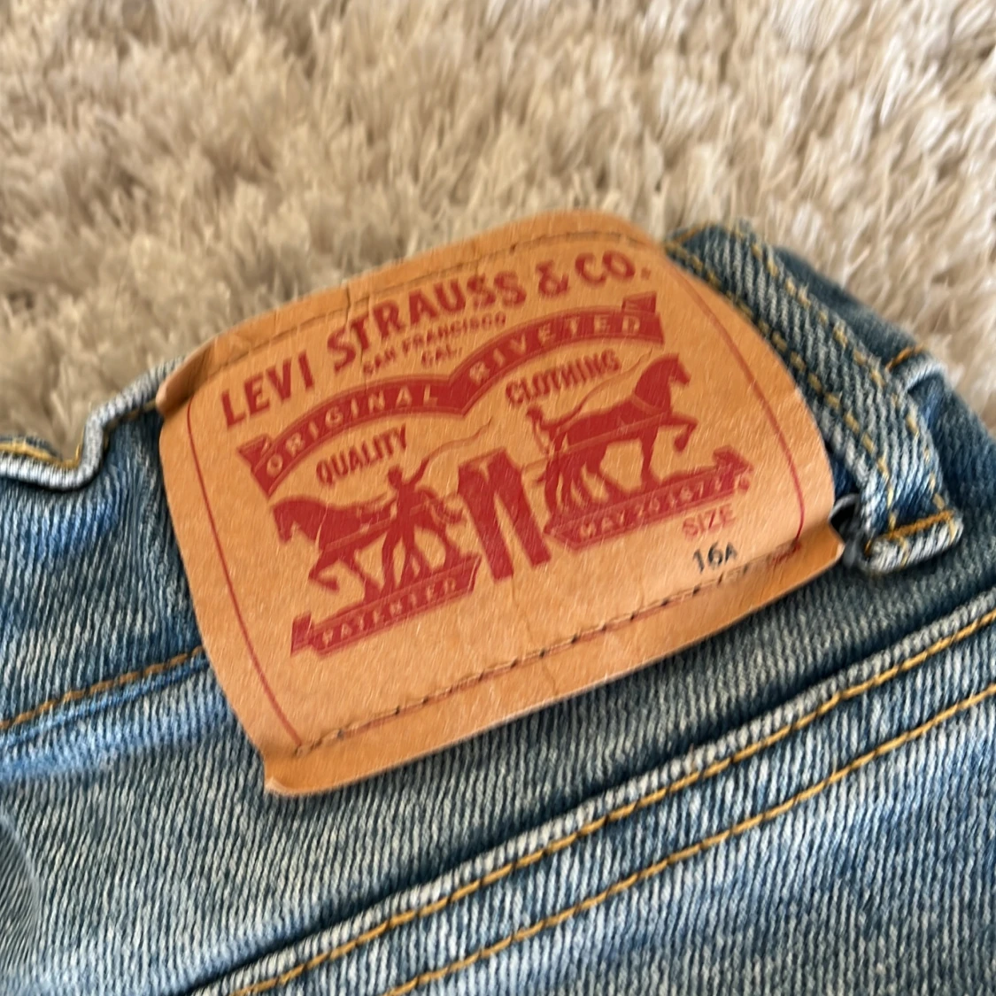 Blå jeans från Levi's - 91