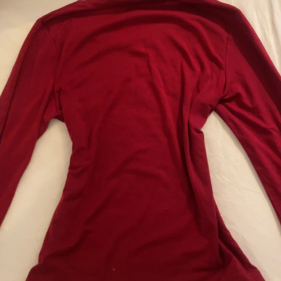 Röd långärmad tröja - 92