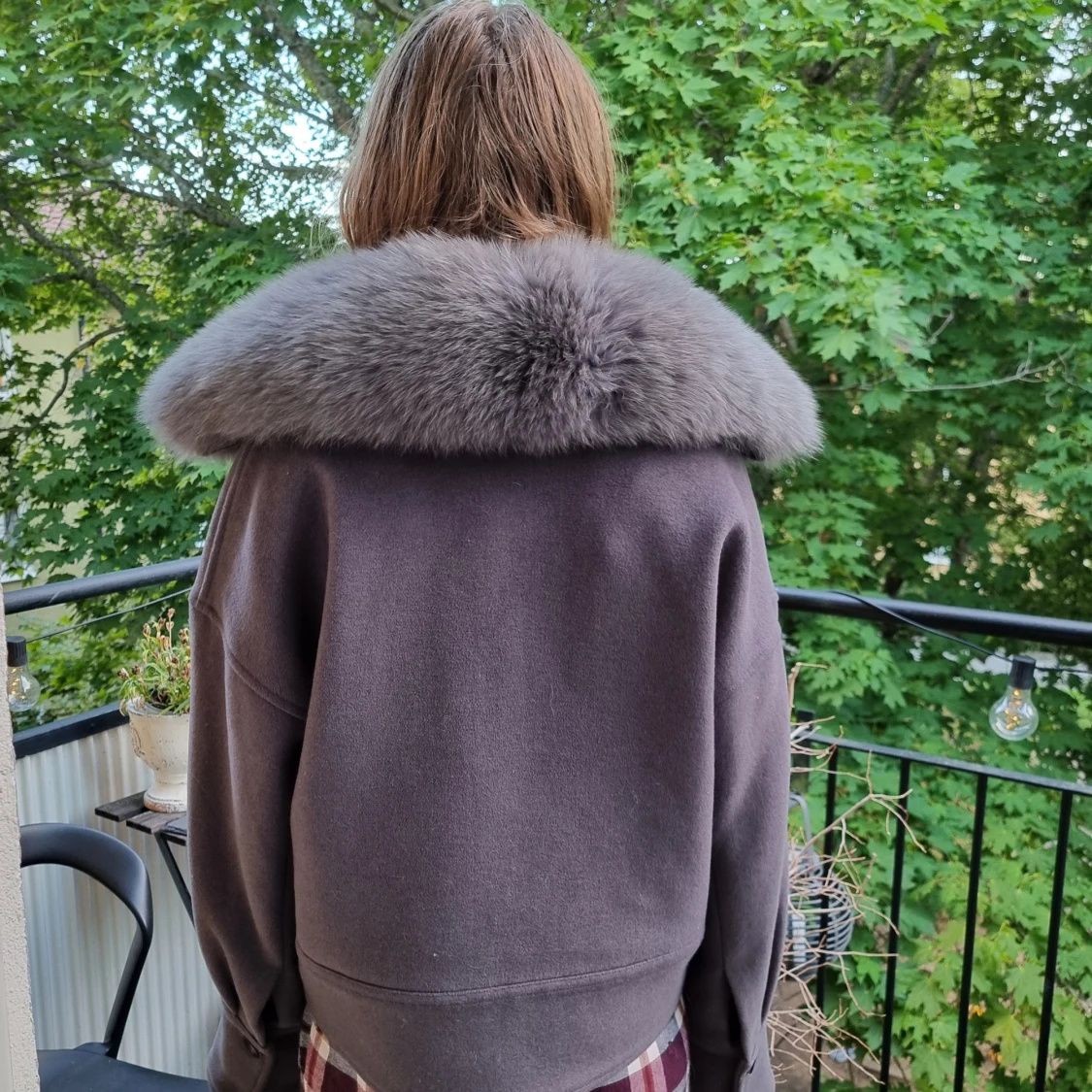 Grå Meotine jacka - 90