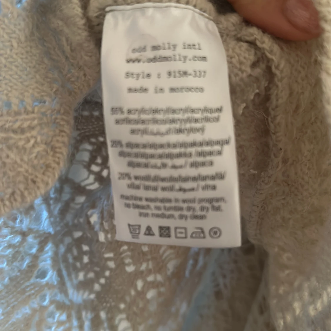 Oss Molly kofta, Size 0 - 92