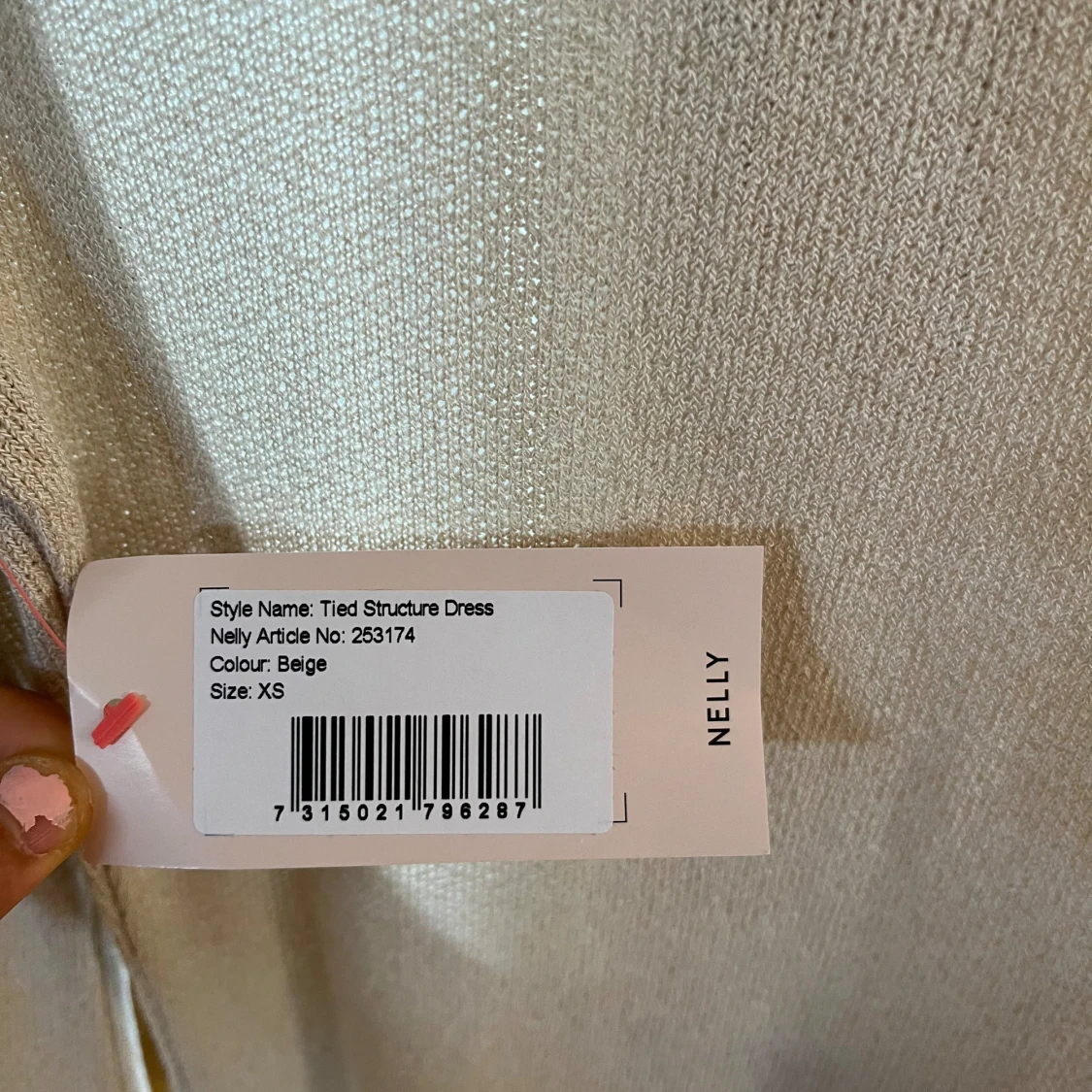 Begie klänning - 92