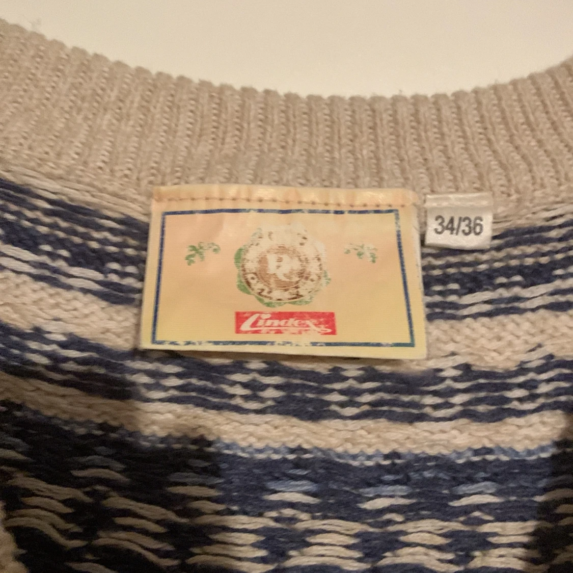 Vintage stickad tröja  - 92