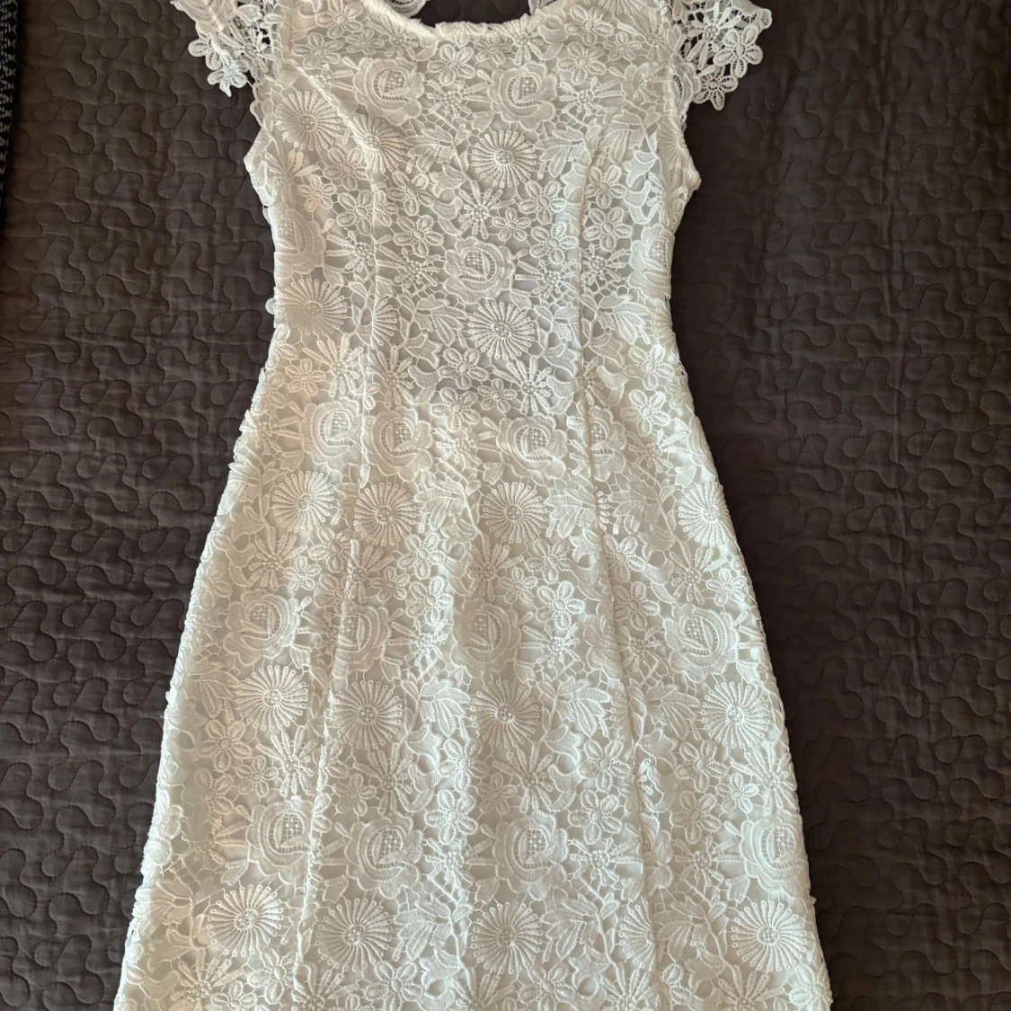 Vit klänning  - 90