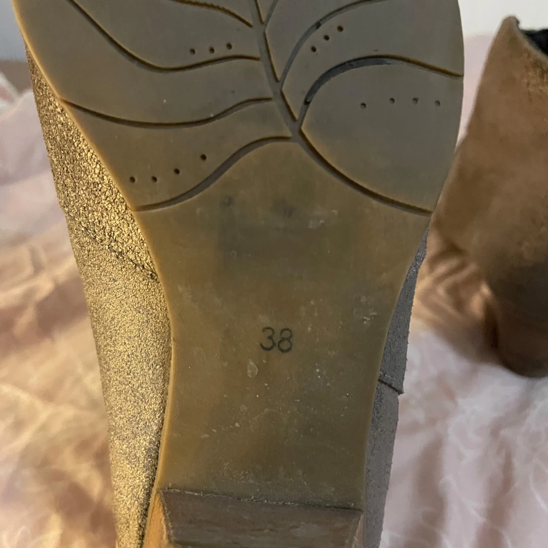 Grå boots med dragkedja - 4