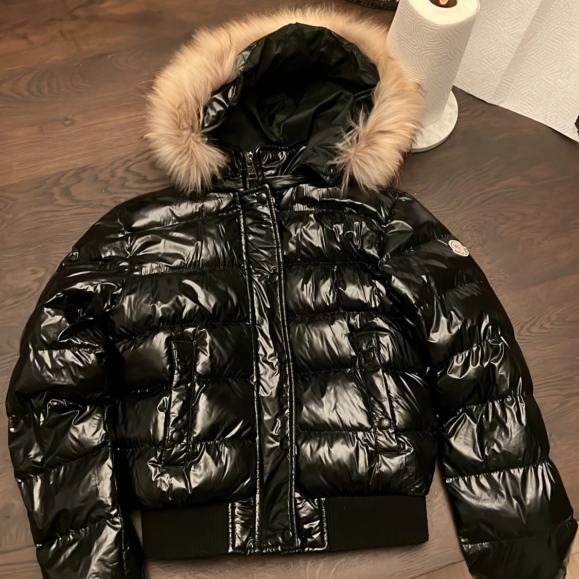 Svart dunjacka från Moncler - 4