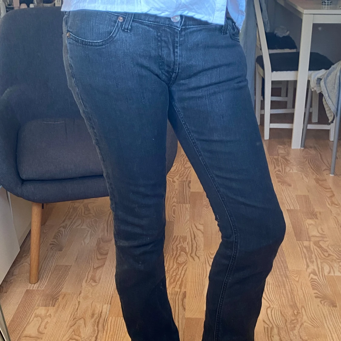 Lågmidjade jeans  - 1