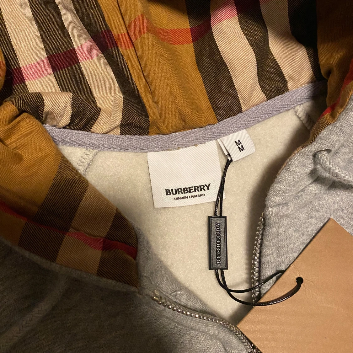 Grå hoodie från Burberry - 3