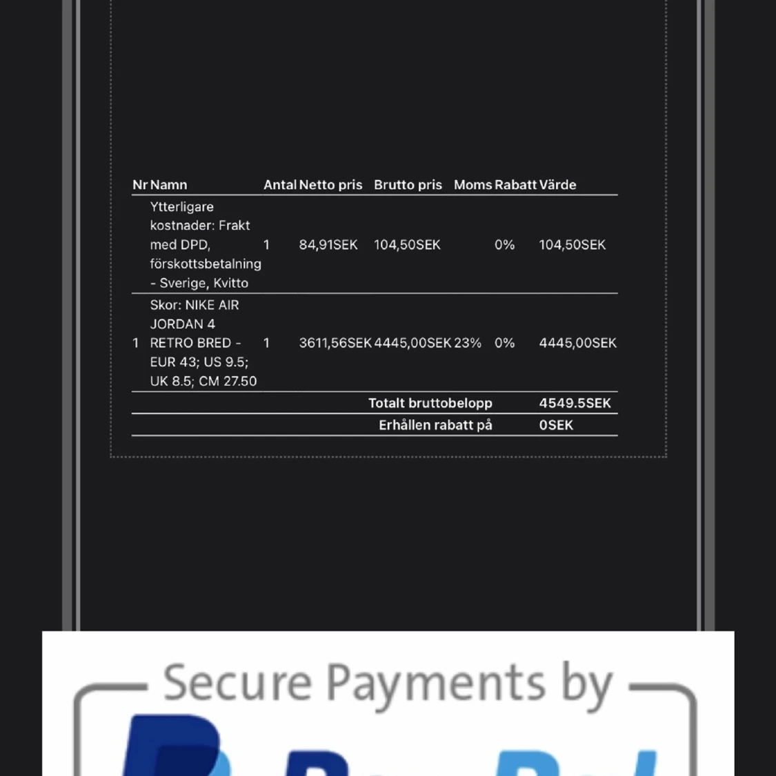 Nike Air Jordans 4 bred - 4