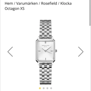 Rosefield octagon xs silver klocka sökes!! - Öppen för eventuellt byte då jag har den större octagon modellen men görna skulle vilja ha den mindre