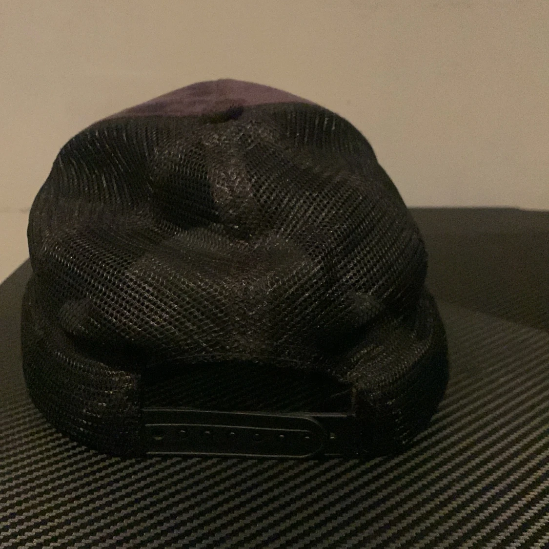 Svart keps med fototryck - 91