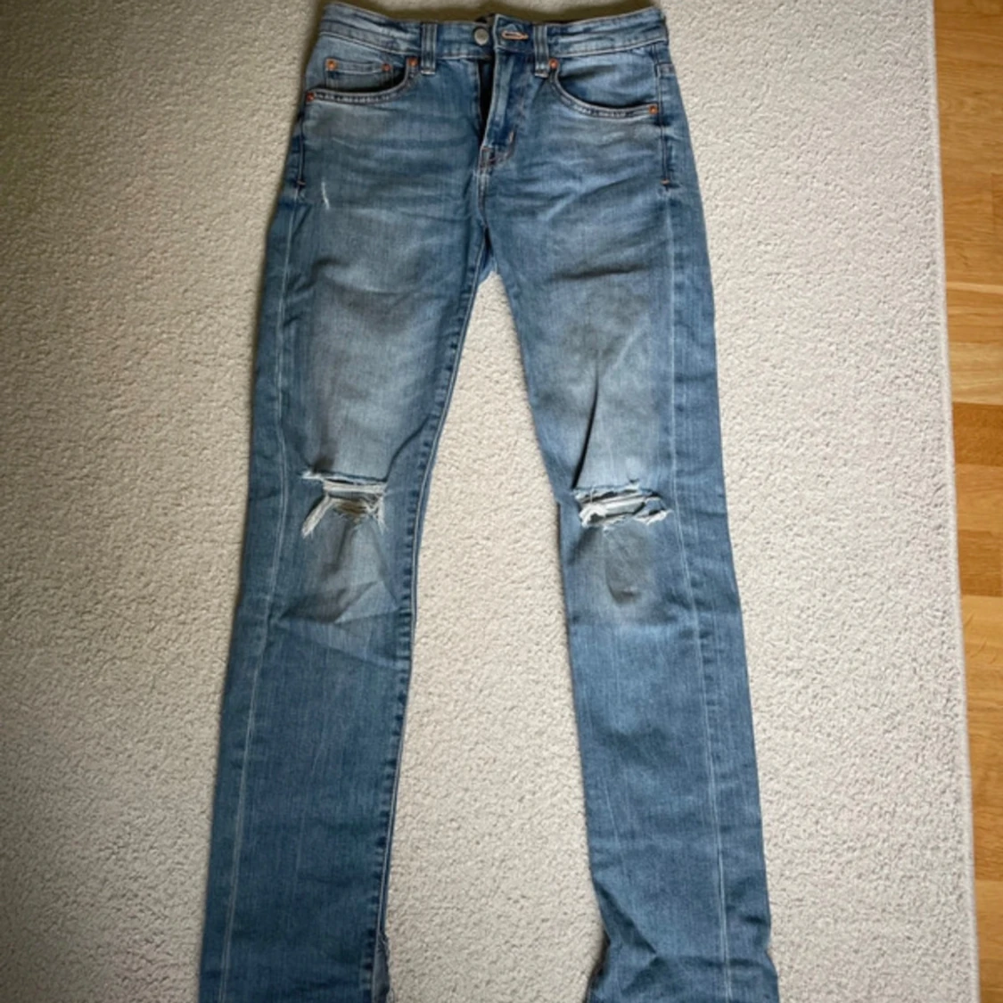 Blåa jeans  - 90