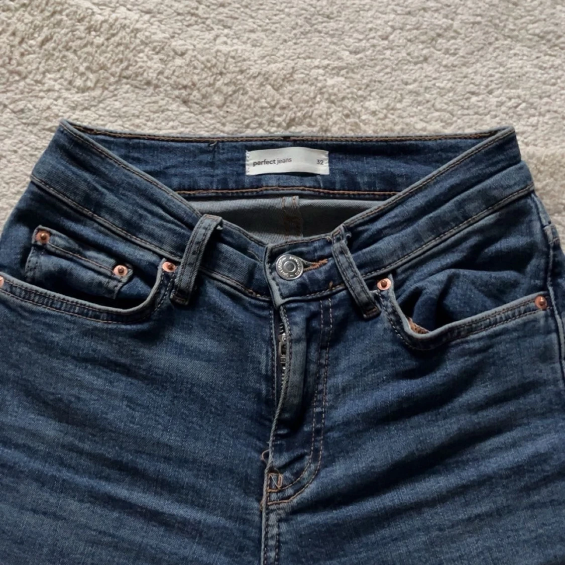 Blå jeans från gina - 3