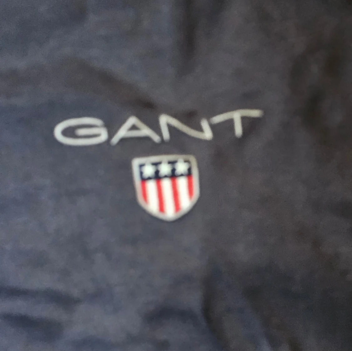 Blå hoodie från GANT - 4