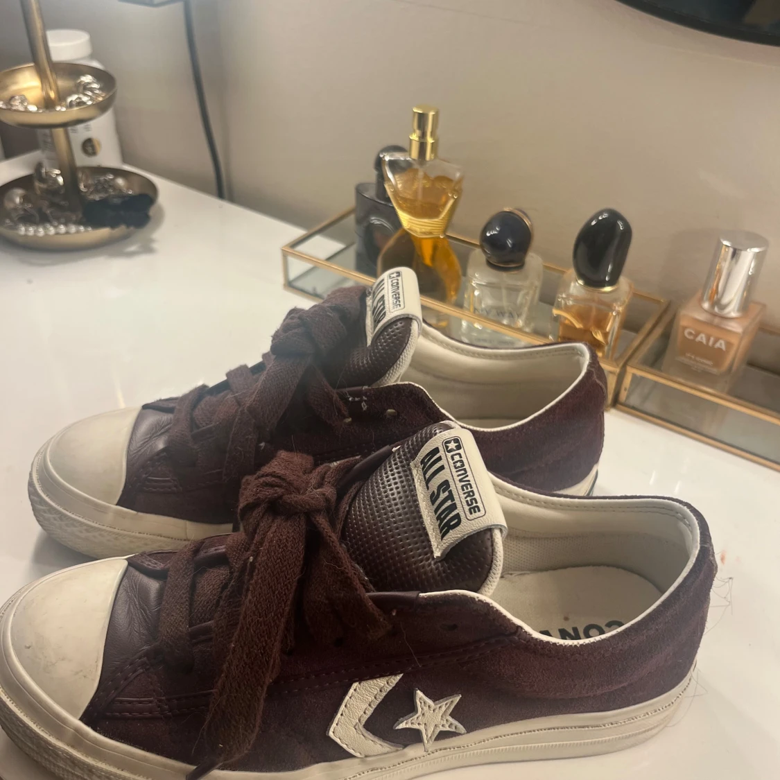 Vinröda Converse Star Player 76 - 2