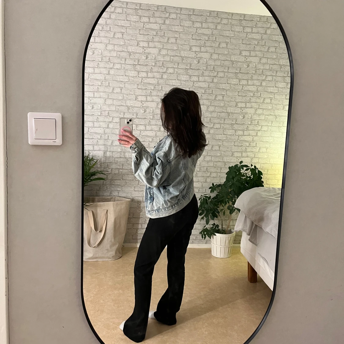 Ljusblå jeansjacka - 2