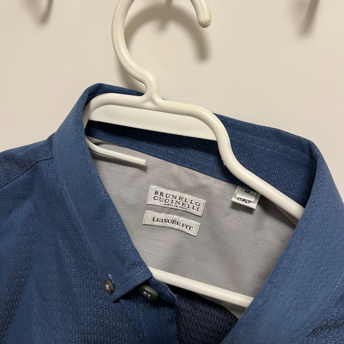 Blå skjorta från Brunello Cucinelli - 1