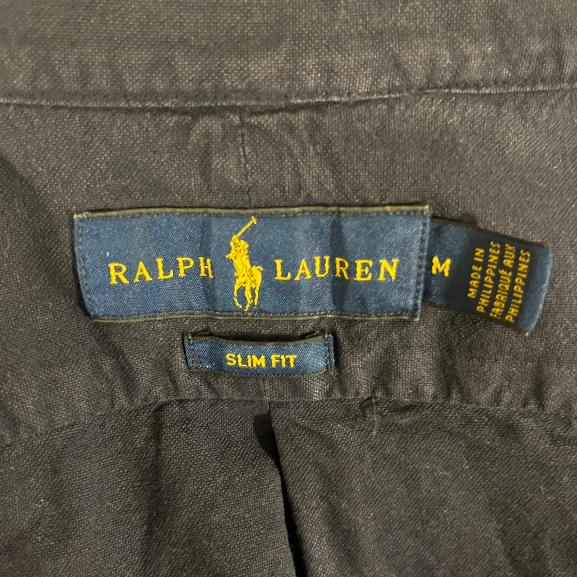 Mörkblå Ralph Lauren skjorta - 4