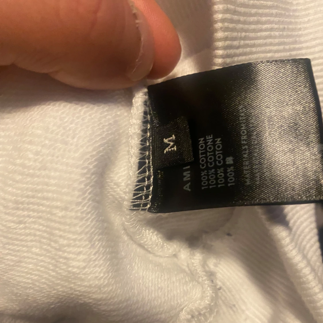 Vit hoodie från Amiri med blommönster - 3