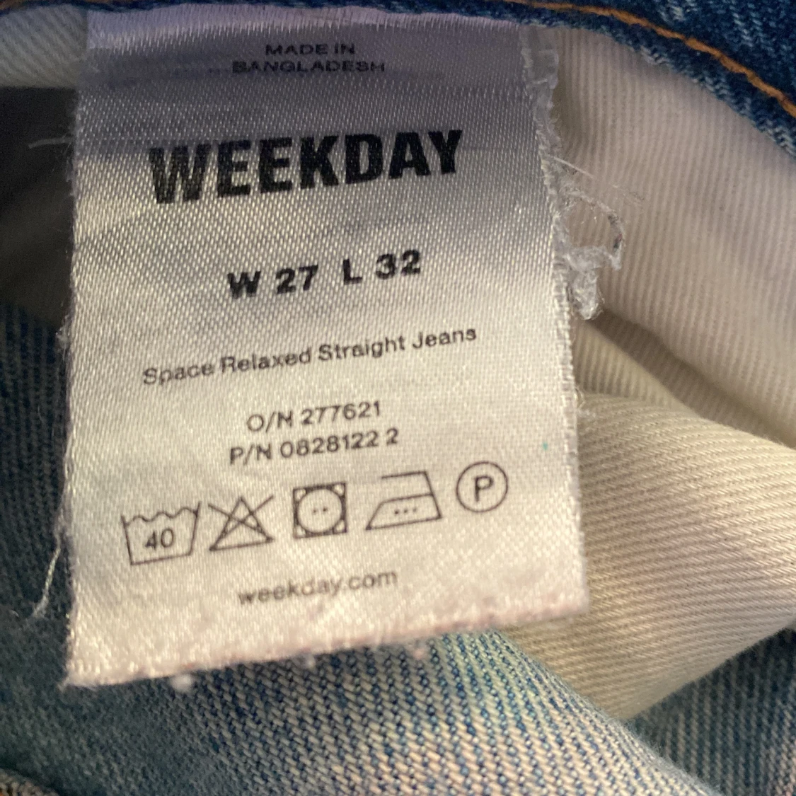 Blå jeans från Weekday - 2