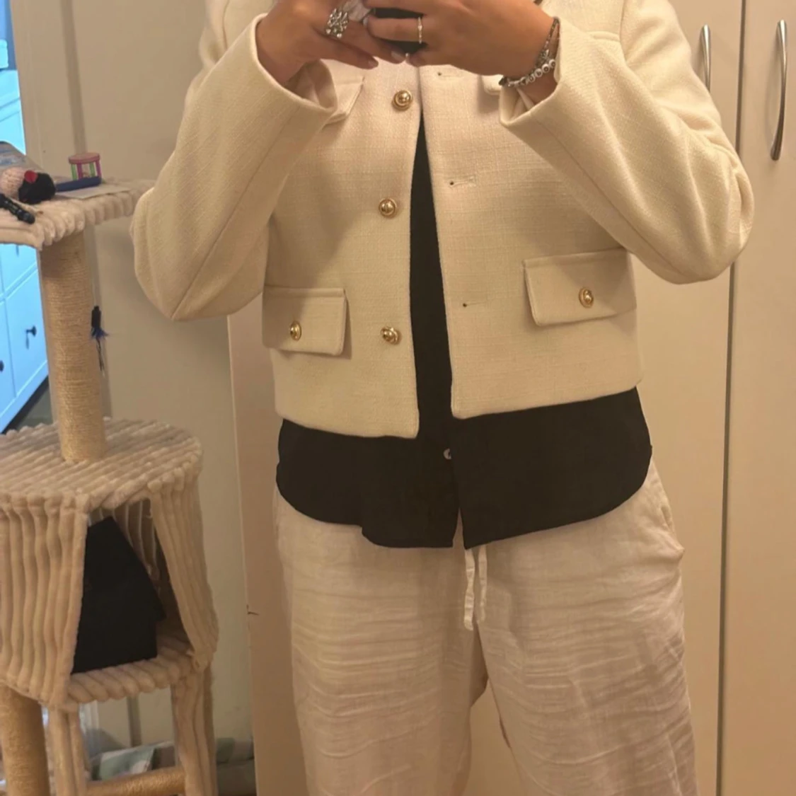 Elegant kavaj i två färger