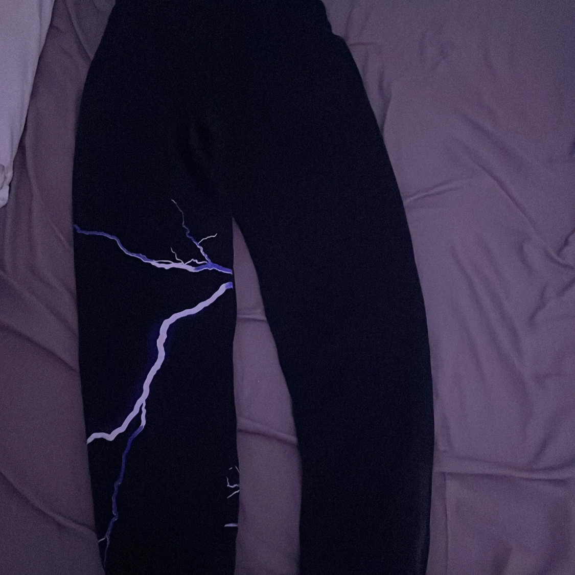 Svarta Trapstar mjukisbyxor - 90