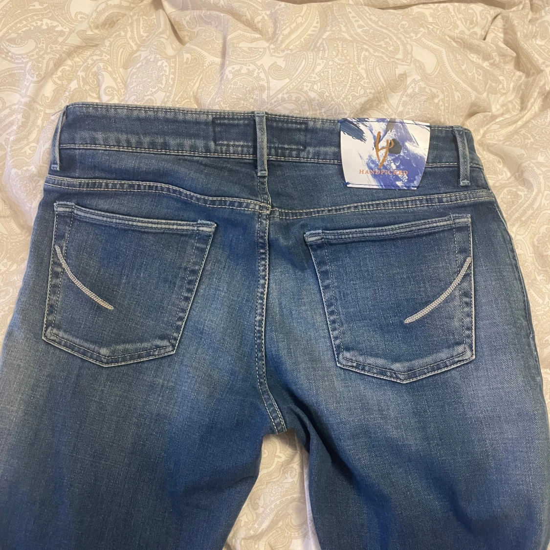 Blå jeans från Handpicked