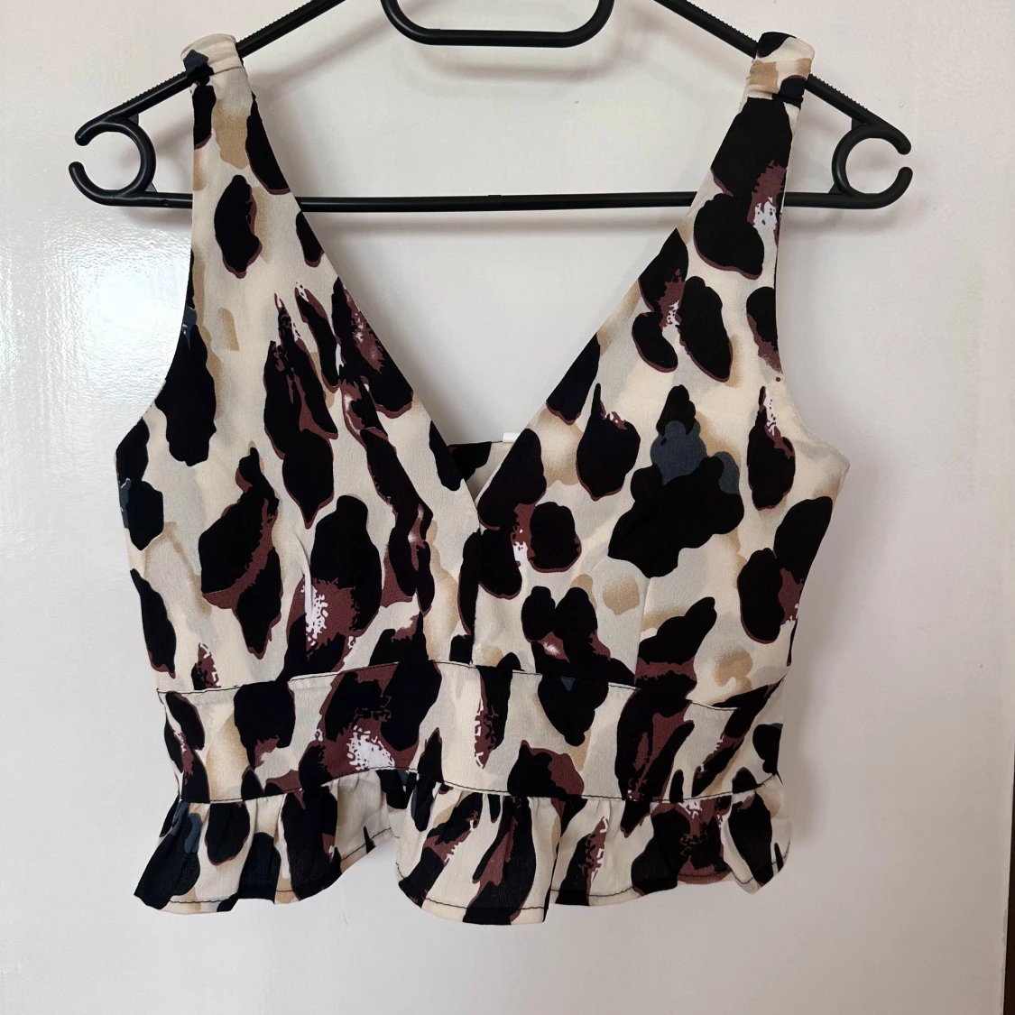 Leopard print crop top - 92