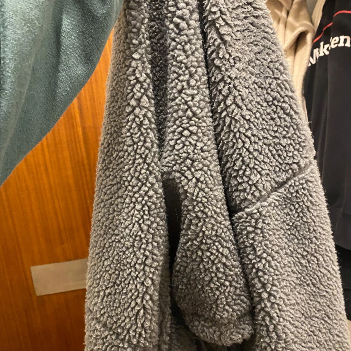 Grå teddyjacka - 92