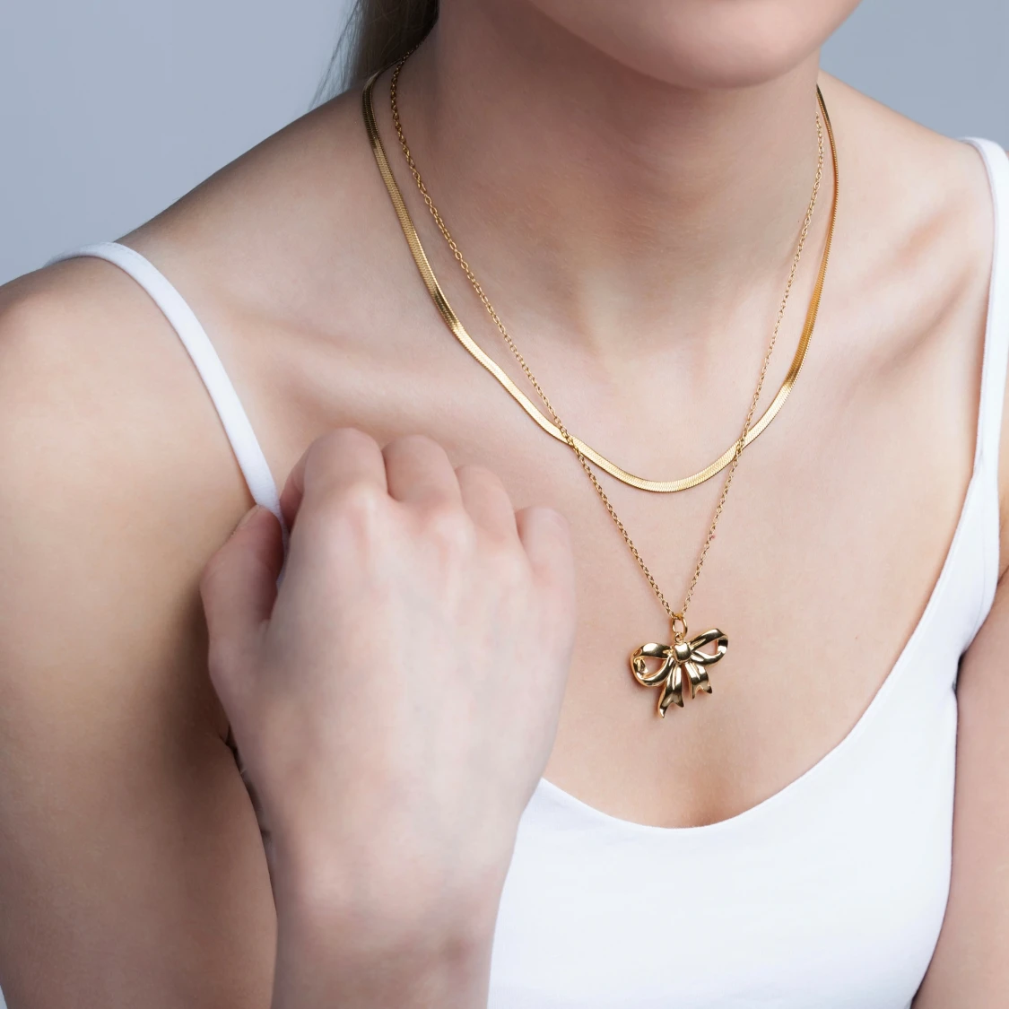 Rosett halsband - 91